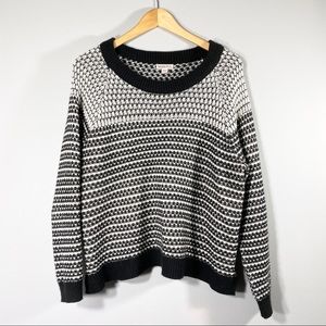 MERONA striped pullover sweater XXL
